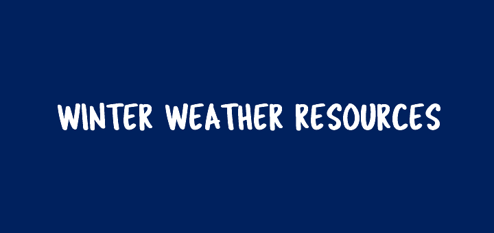 Thumbnail for the post titled: Winter Weather Resources