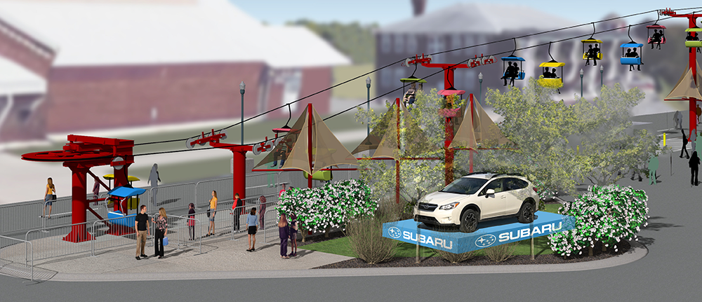 Thumbnail for the post titled: New Subaru Skyride attraction to debut at 2017 Indiana State Fair